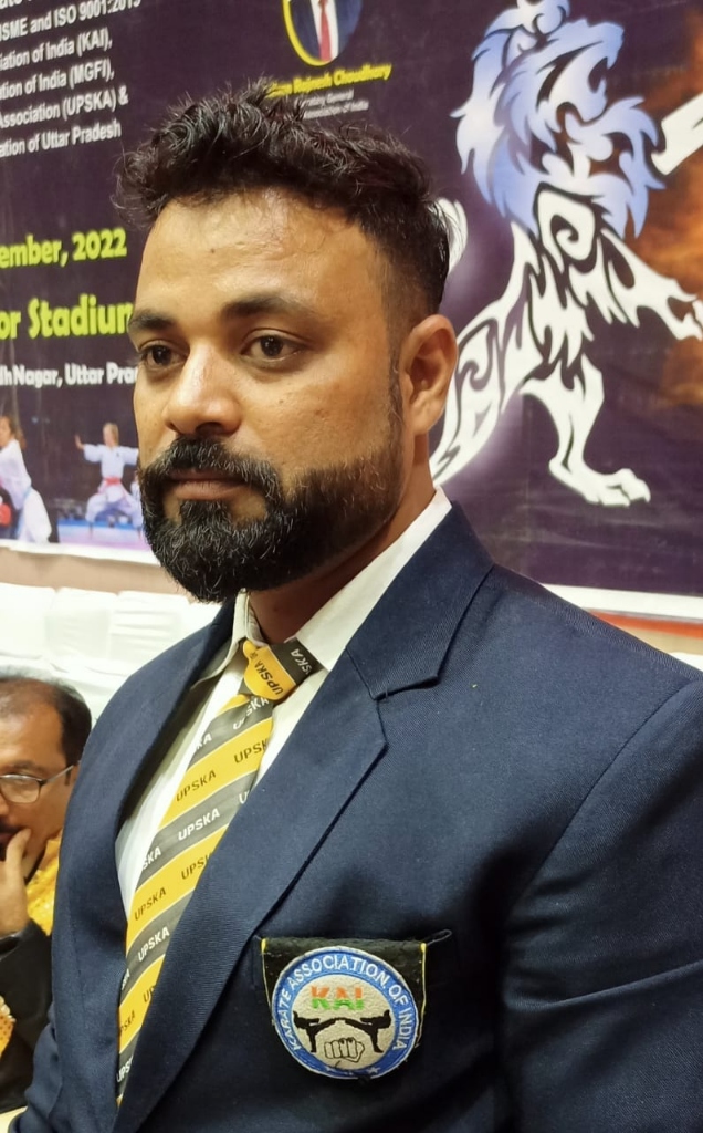 Sharad Sharma - UP Agra District Karate Secretary